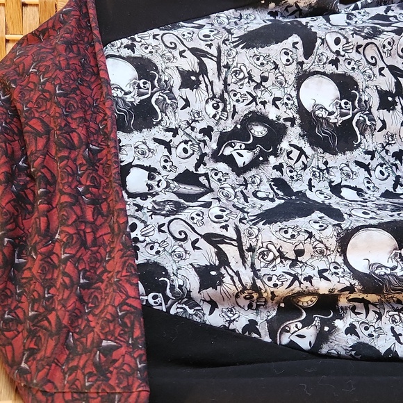 HALLOWEEN, Goth, Tim Burton, Corpes Bride, Cowl Neck Long Sleeve Shirt Sz L - Picture 3 of 12